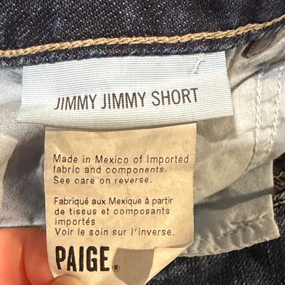 PAIGE Jimmy Jimmy Jean Shorts - Picture 4 of 7
